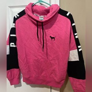 VS PINK wide turtle neck sweatshirt